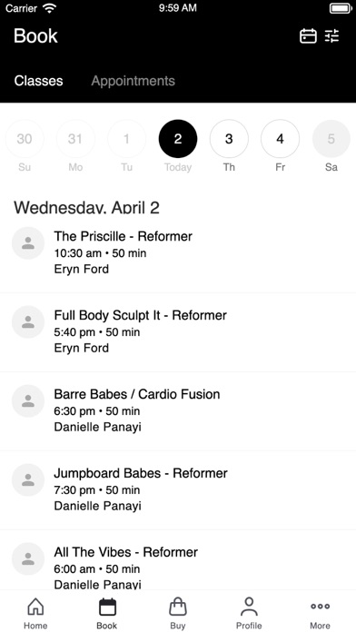MP Athletic Pilates Screenshot