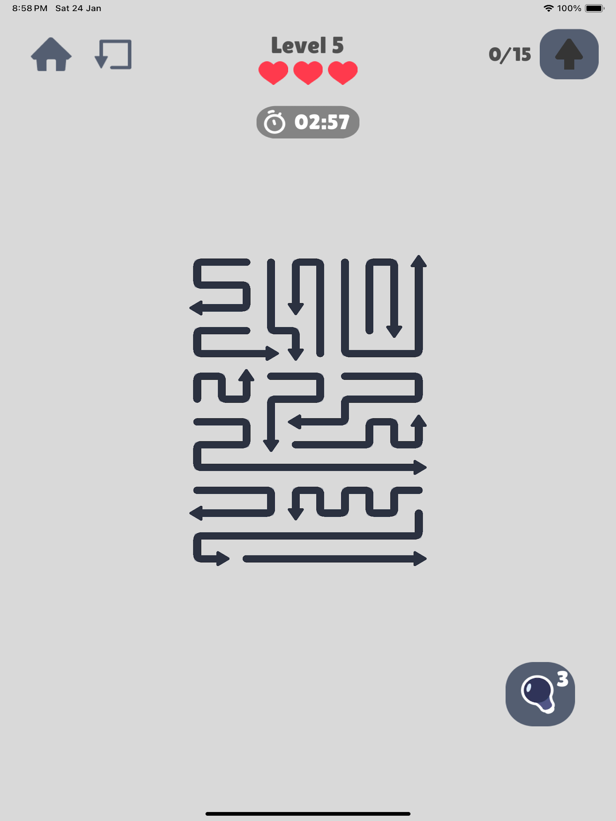 Arrow Exit Maze Puzzle screenshot 12