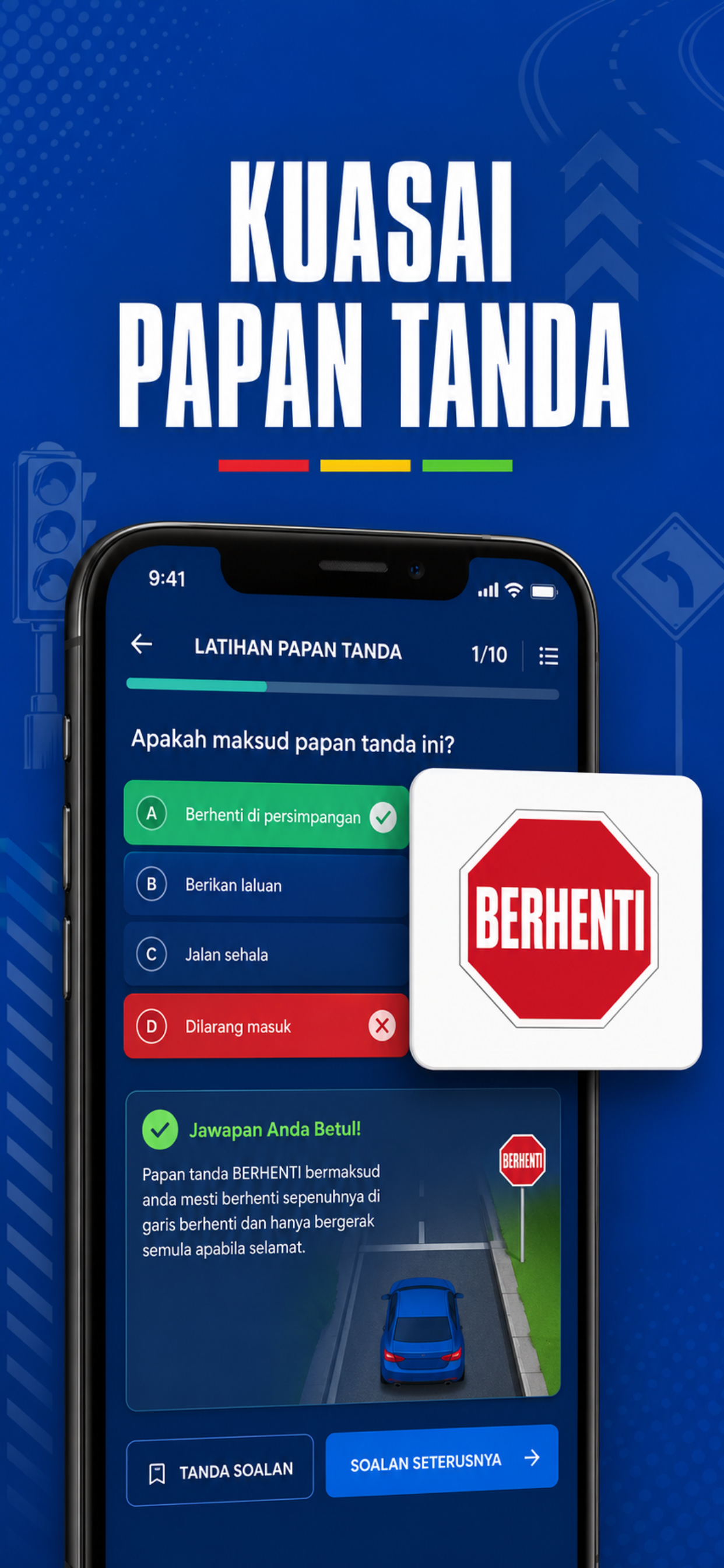 KPP01 Test 2026: Ujian Memandu screenshot 2