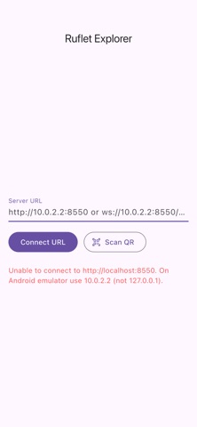 Ruflet Explorer screenshot