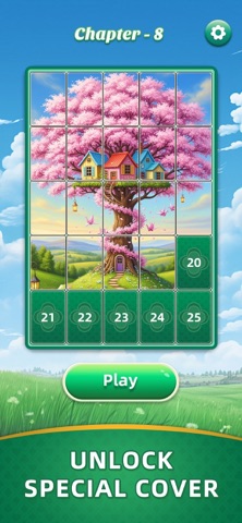 JigSlide Tile: Jigsaw Puzzle iPhone screenshot