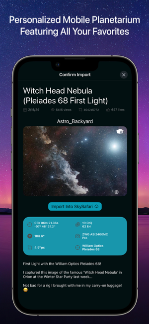 SkySafari Screenshot