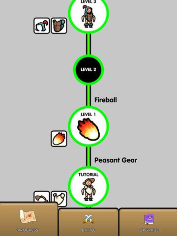 Ladderfall iPad screenshot