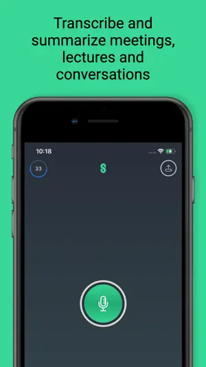 Stenote: AI Audio to Text screenshot 1