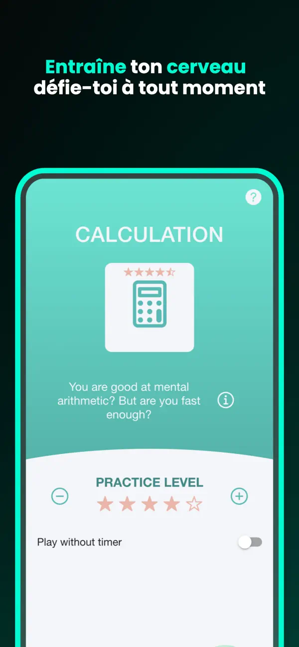 Screenshot #3 pour DUEL de logique: Jeux de Maths