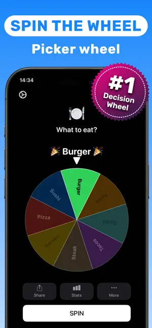 Spinner Wheel Names screenshot 2