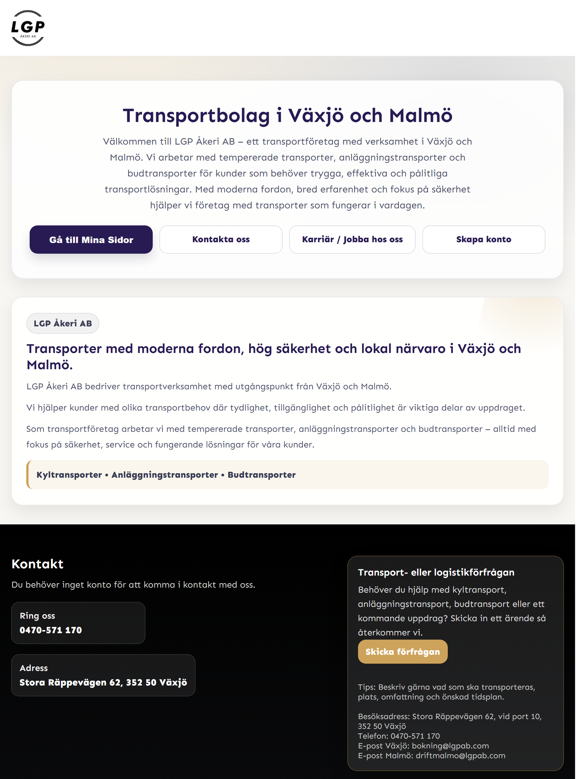 LGP Åkeri Connect screenshot 6