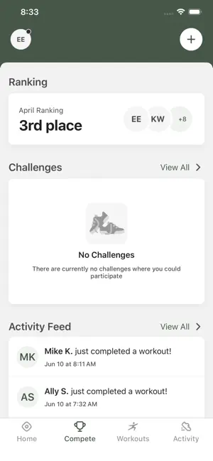 BaseFit. screenshot 3