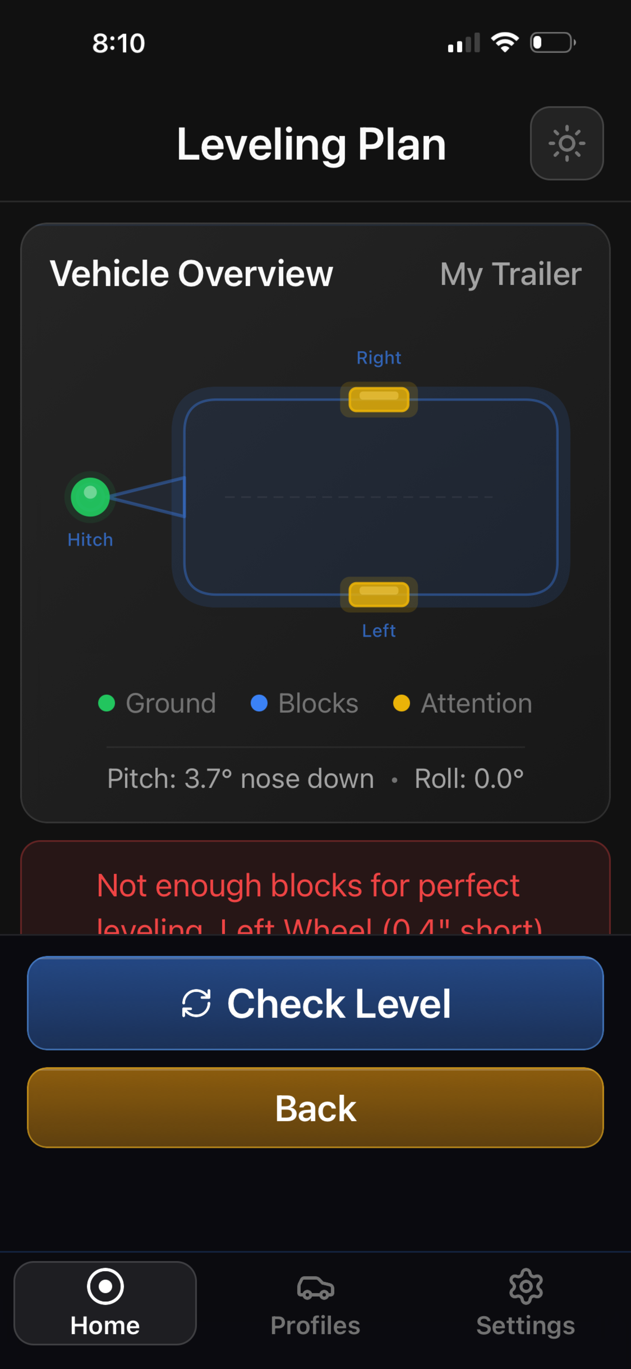 FlatFinder - RV Leveler