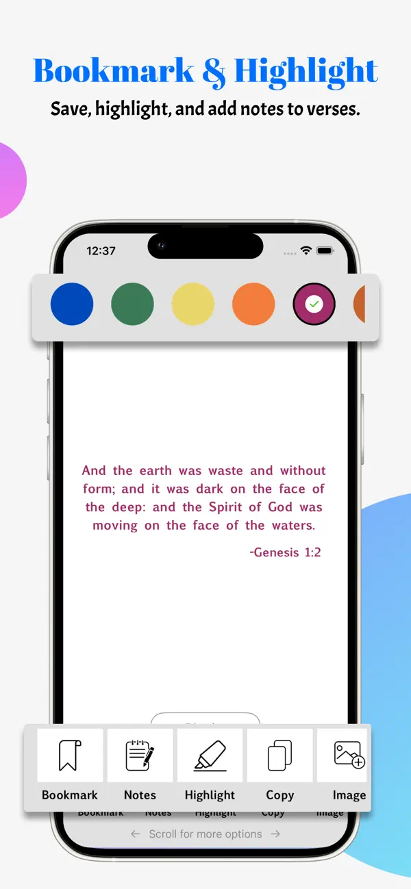 Screenshot #3 pour Simple English Bible - offline