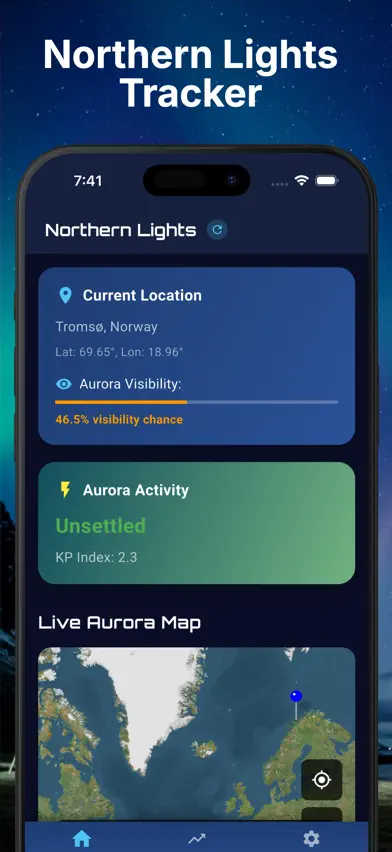 Northern Lights Tracker° screenshot 1