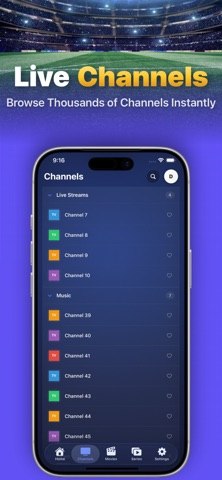 Smarters IPTV Pro: splayer Screenshot 3 of 4