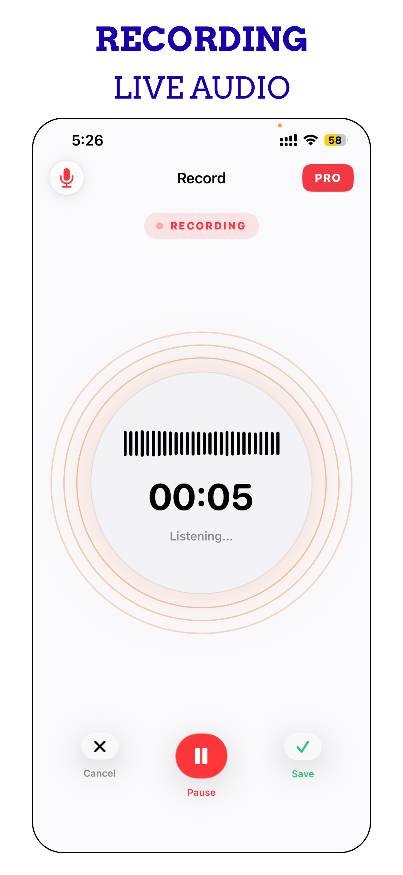 Voice Notes: Recordhz screenshot 3