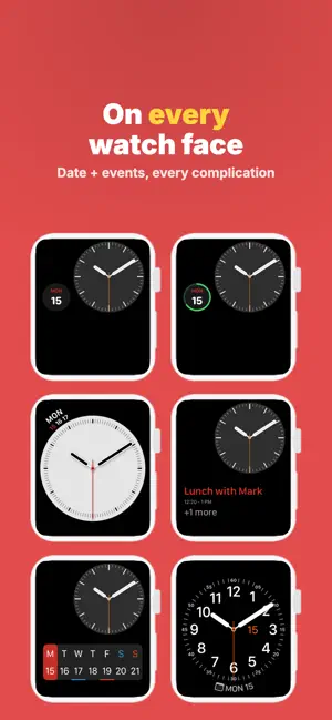 Just Calendar: Complication screenshot 2