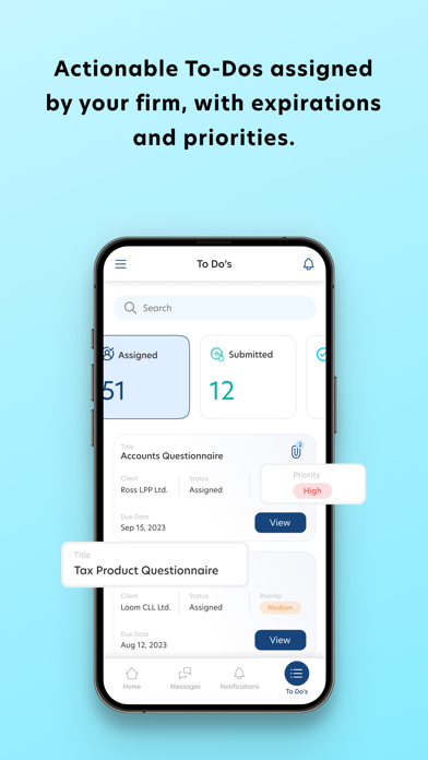 Qount Client Portal Screenshot