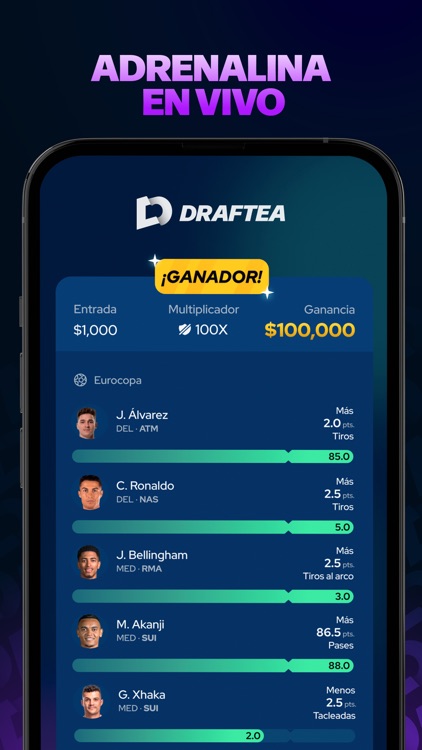 Draftea - Apuestas Deportivas screenshot-5
