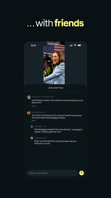 Rounder - Bet With Friends Screenshot
