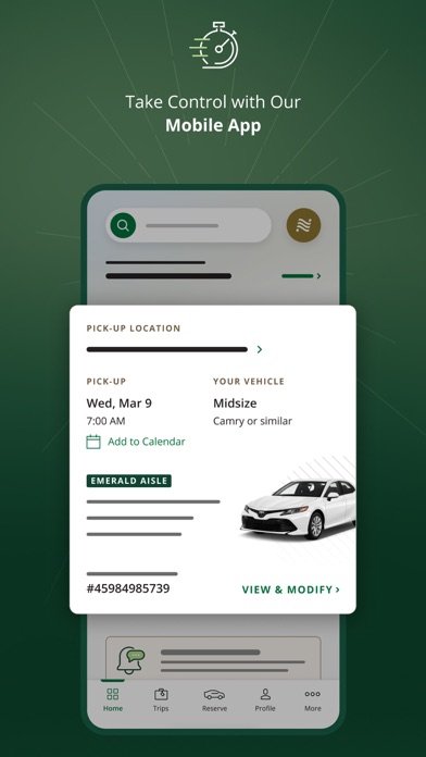 National Car Rental Screenshot
