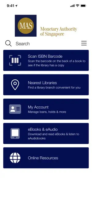 MAS Library screenshot 1