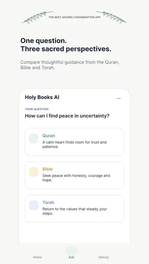 Holy Books AI: Bible Chat screenshot 1