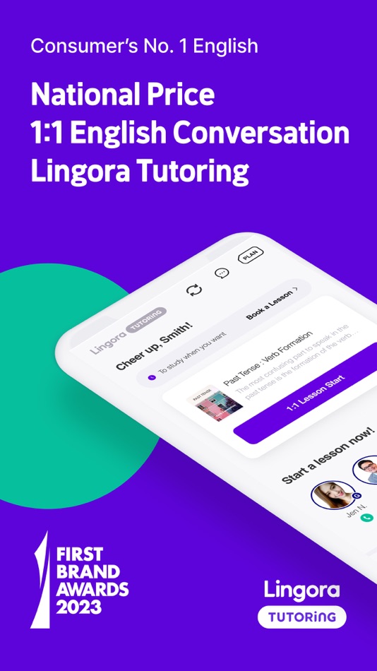 #1. LINGORA | 24/7 Language Lesson (iOS) Podle: Tutoring Corp.