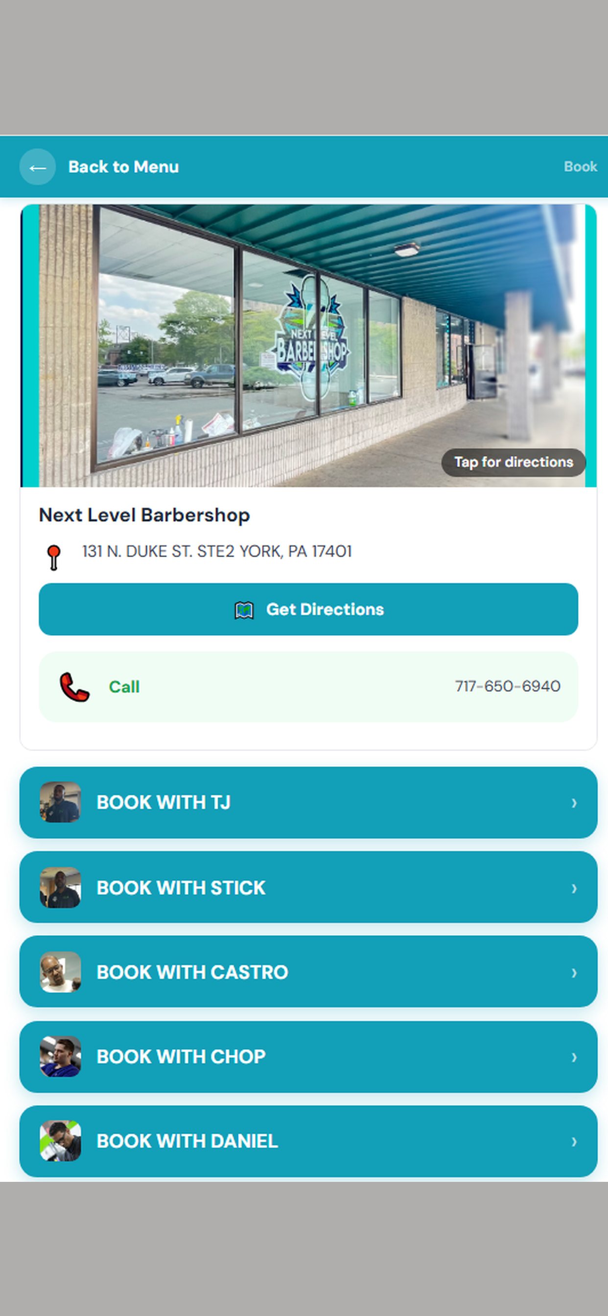 Next Level Barbershop screenshot 3