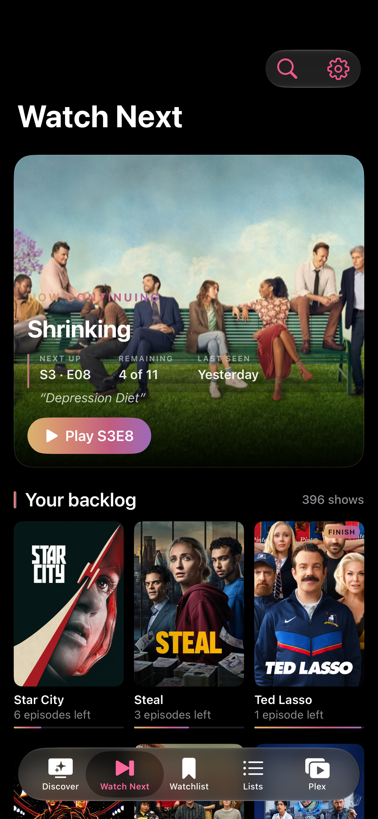 WatchQueue: TV Watchlist screenshot 3