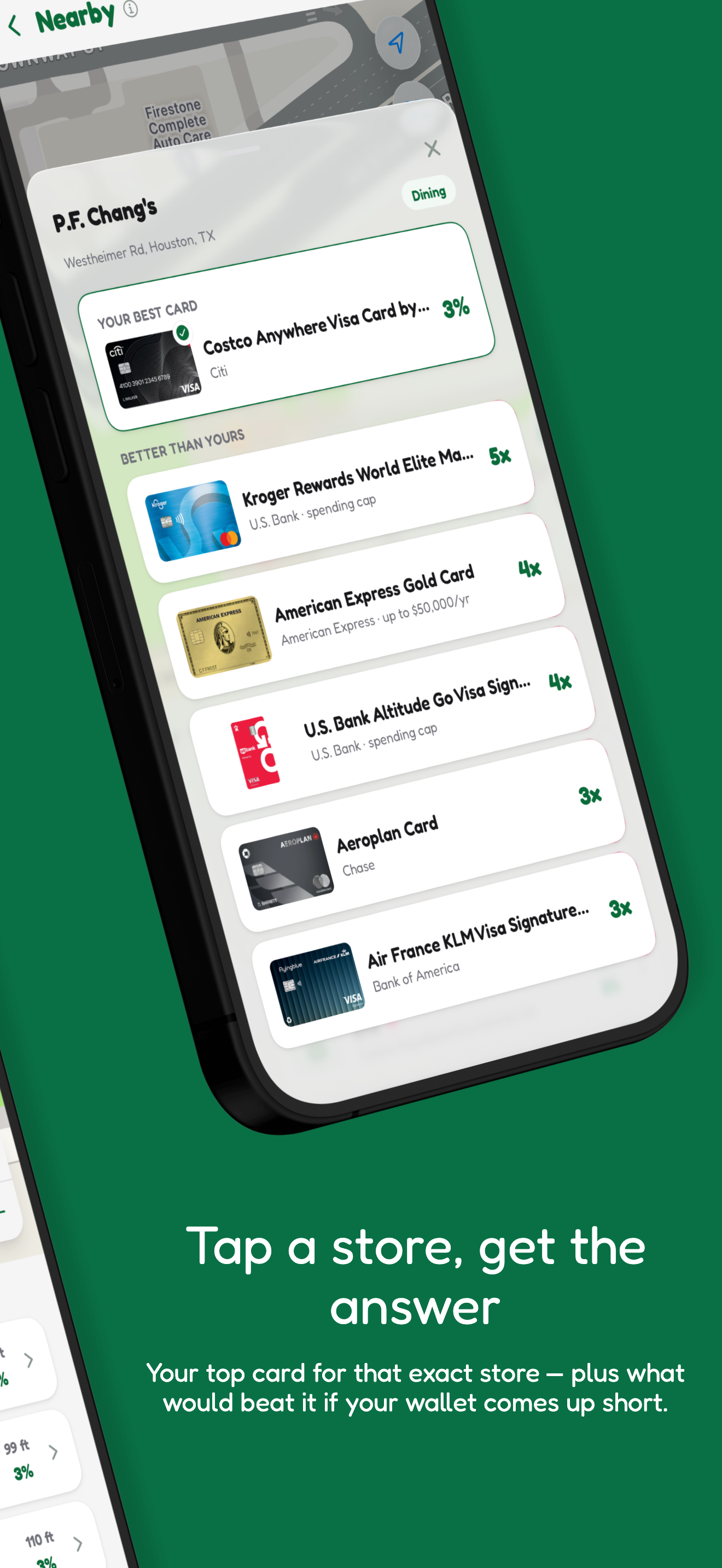 SwipeCaddy: Which Card to Use screenshot 3