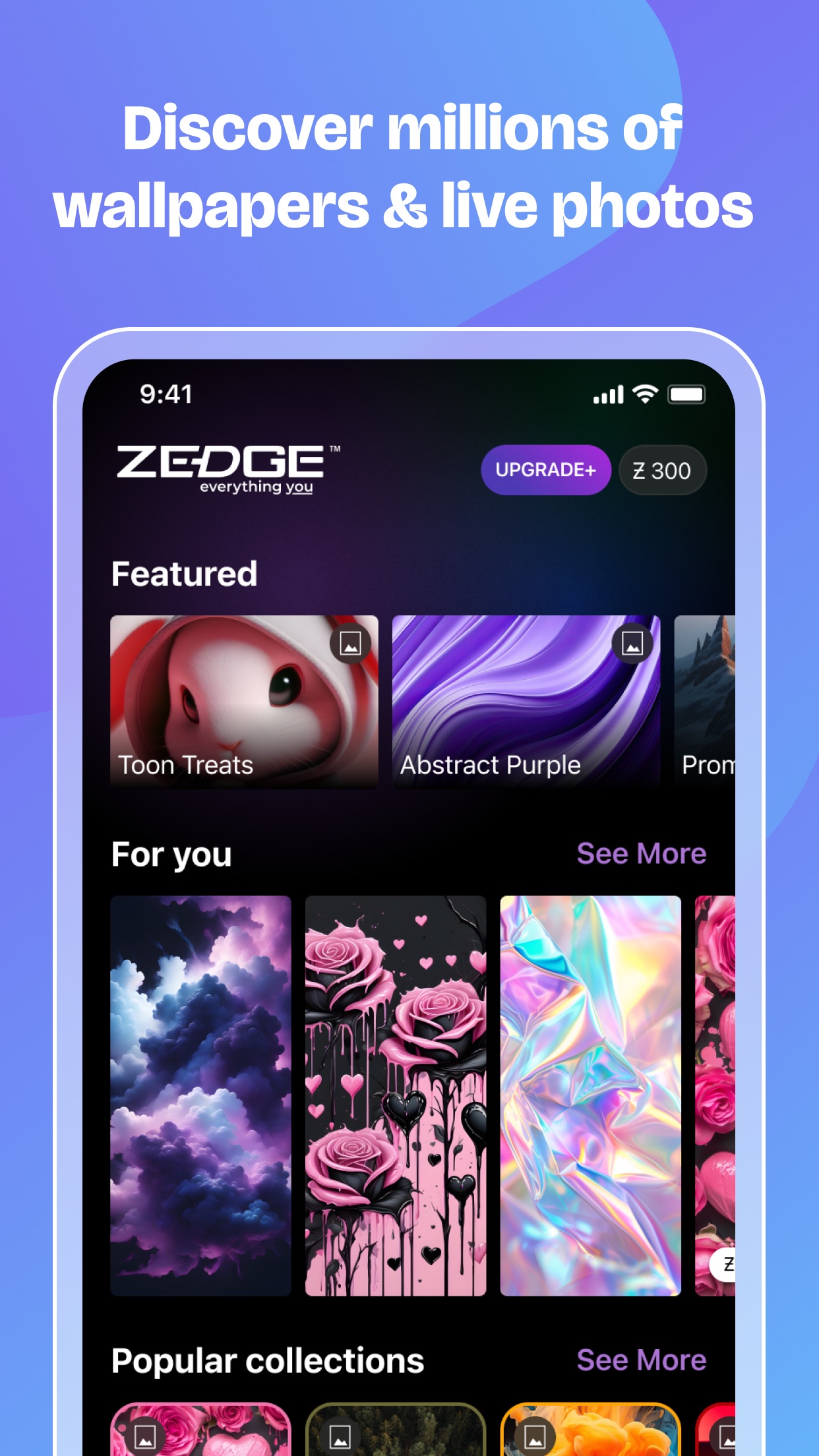 ZEDGE™ Wallpapers & Ringtones screenshot 1