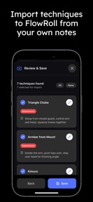 FlowRoll - BJJ Training Pal screenshot
