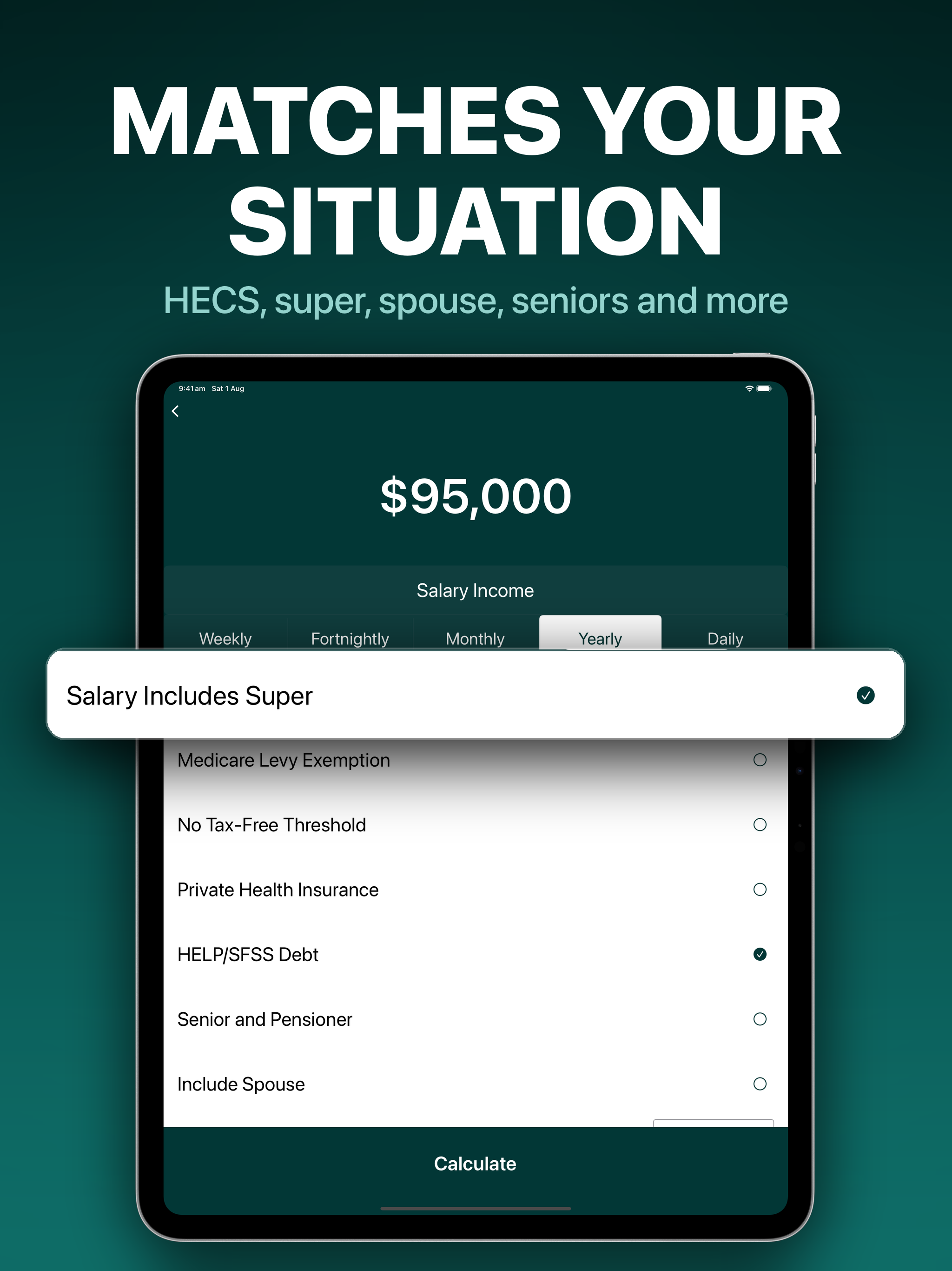 Tax Calc Aussie screenshot 10