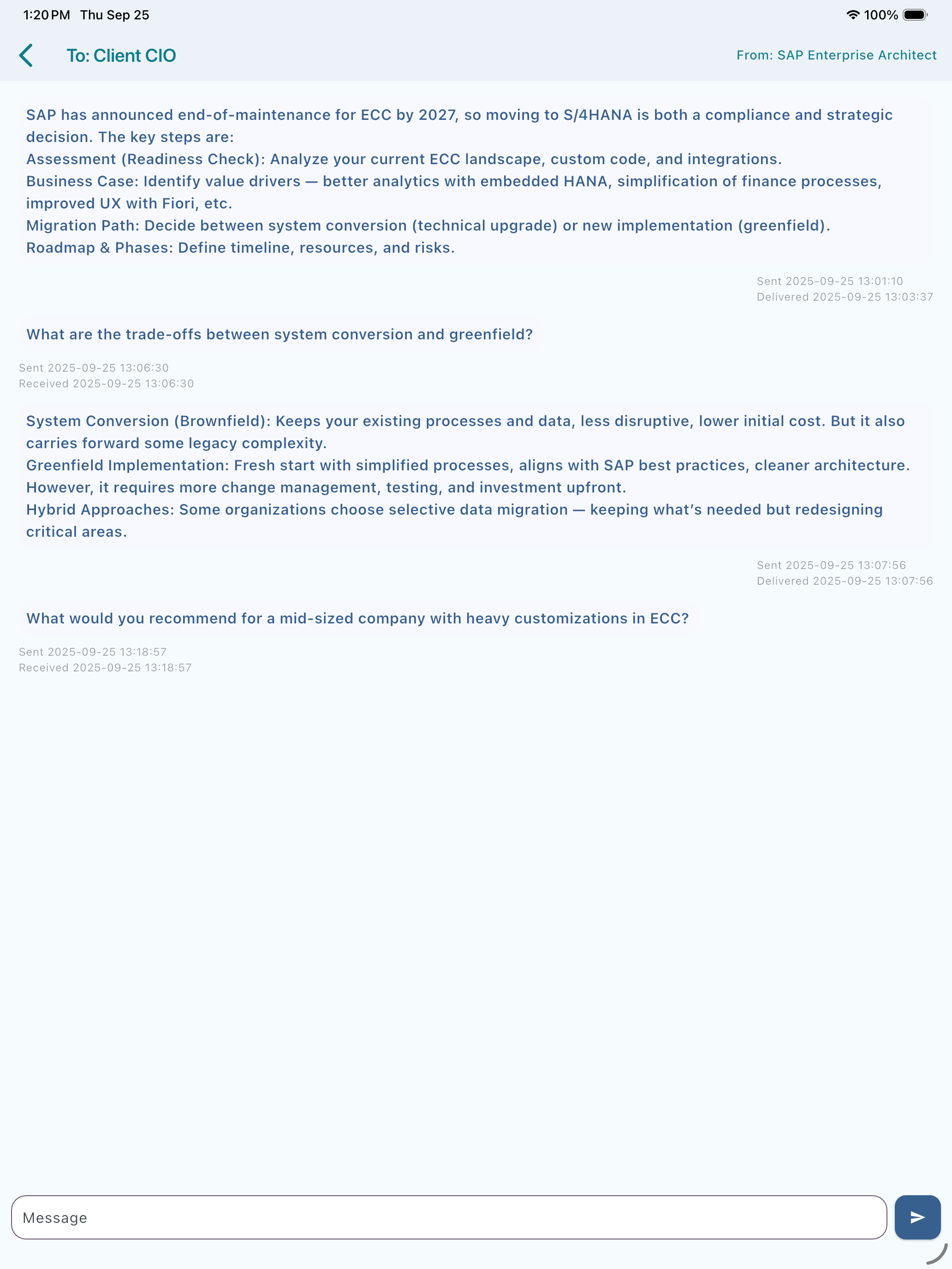 SAP Consulting Services Canada