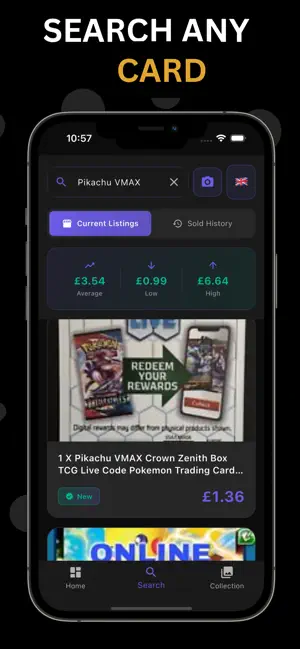 Card Value Scanner: CardVault screenshot 2