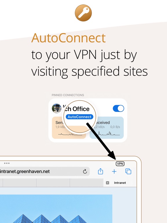 VPN Tracker – Remote Access iPad screenshot 4 - Productivity app