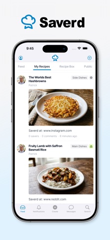 Saverd: Recipe Manager Screenshot 1 of 8