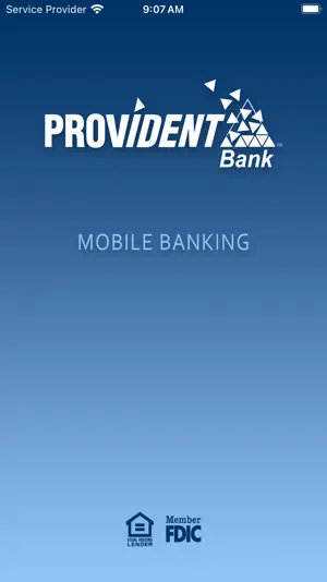 MyProvident Mobile Banking screenshot 1