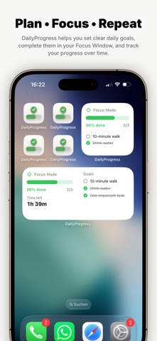 DailyProgress: Daily Planner iPhone screenshot