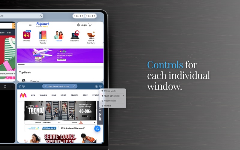 App screenshot