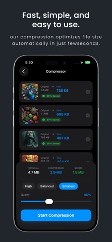 Image Compressor: Reduce Size Screenshot 2 of 3