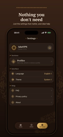 AdatVPN iPhone screenshot 5