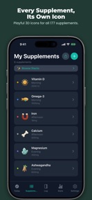 Supplement & Vitamin Tracker screenshot
