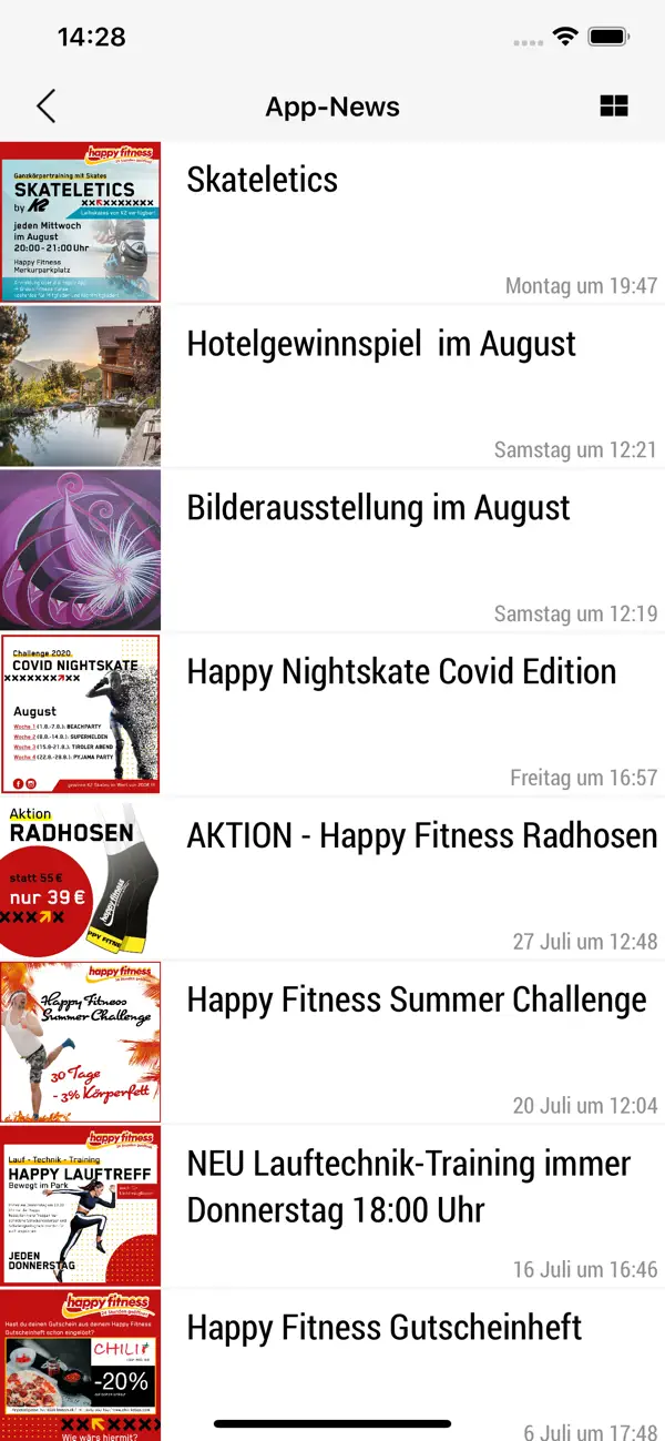 Screenshot #3 pour Happy Fitness 24h geöffnet