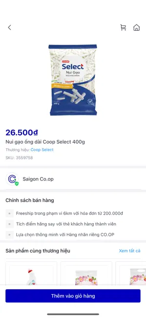 Co.op Online - Siêu thị Online iPhone screenshot 5