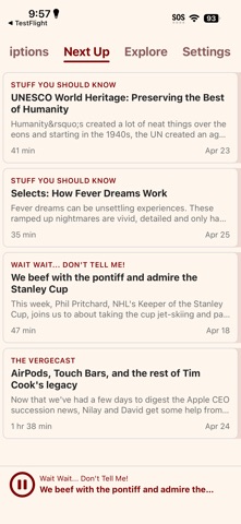 Pika - Podcast Player Screenshot 2 of 6