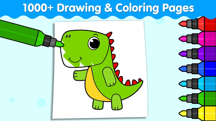 Coloring Games for Kids 2-6!