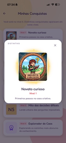 Perguntas Improváveis screenshot