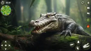 Wild Animals Crocodile Games screenshot 4