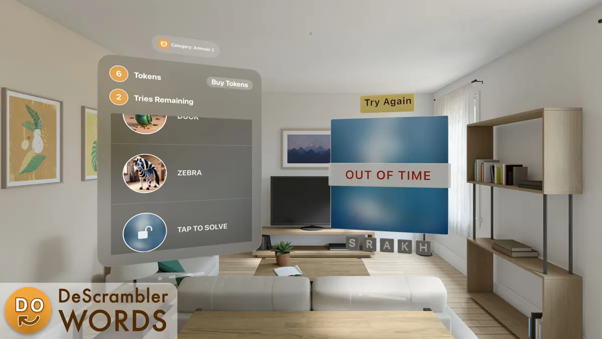 De-Scrambler Words Game screenshot 2