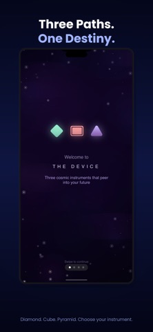 The Device - Cosmic Pyramid iPhone screenshot
