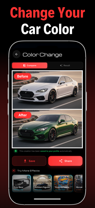 AI Car Tuning: Modify & Design Screenshot 7 of 9